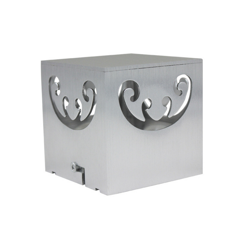 [DBF]Aplică modernă de perete cu LED RGB 3W din aluminiu, noutate, pătrată, pentru KTV, bar, tavan, decorare de Anul Nou AC85-265V