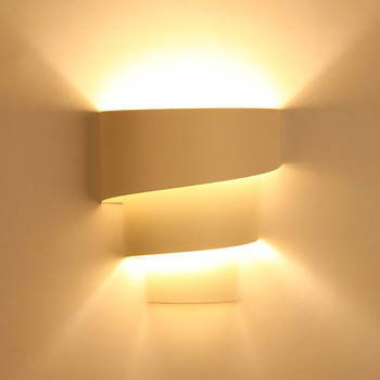Nordic Modern Contracted Originality Corridor Bedroom Bedroom Head Of A Bed Led Wall Lamp Iron Art Wood Telescopic Wall Lamp