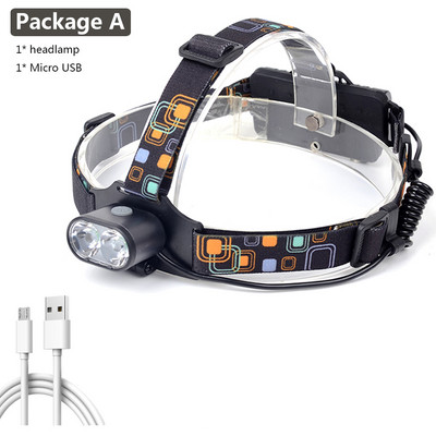 Kõrg- ja madalsageduslik XM-L T6 esilatern esilaterna taskulamp 18650 aku LED pirn matka/jalgrattasõidu 3 režiimi