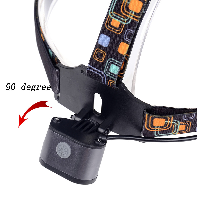 Kõrg- ja madalsageduslik XM-L T6 esilatern esilaterna taskulamp 18650 aku LED pirn matka/jalgrattasõidu 3 režiimi