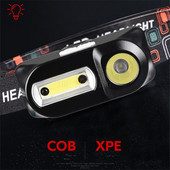 Kaasaskantav laetav LED esilatern kalapüügi esilatern õues ülihele esilatern veekindel matkajahi pealamp