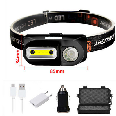 Kaasaskantav laetav LED esilatern kalapüügi esilatern õues ülihele esilatern veekindel matkajahi pealamp