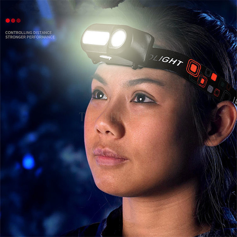 Kaasaskantav laetav LED esilatern kalapüügi esilatern õues ülihele esilatern veekindel matkajahi pealamp