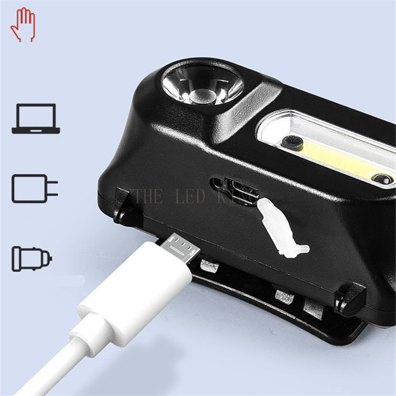 Kaasaskantav laetav LED esilatern kalapüügi esilatern õues ülihele esilatern veekindel matkajahi pealamp