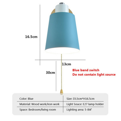 drevené nástenné svietidlá nástenná lampa k posteli nástenná lampa do spálne nástenné svietidlo do kuchyne reštaurácia moderná nástenná lampa severské macaroons svietniky