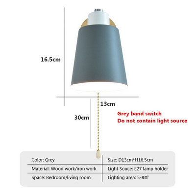 drevené nástenné svietidlá nástenná lampa k posteli nástenná lampa do spálne nástenné svietidlo do kuchyne reštaurácia moderná nástenná lampa severské macaroons svietniky