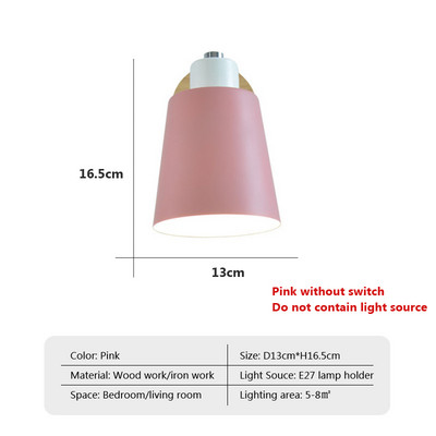 drevené nástenné svietidlá nástenná lampa k posteli nástenná lampa do spálne nástenné svietidlo do kuchyne reštaurácia moderná nástenná lampa severské macaroons svietniky