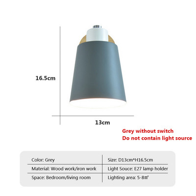 drevené nástenné svietidlá nástenná lampa k posteli nástenná lampa do spálne nástenné svietidlo do kuchyne reštaurácia moderná nástenná lampa severské macaroons svietniky