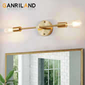 Moderné 2-hlavové LED nástenné svietidlo do kúpeľne, vnútorné vintage nástenné svietidlo do zrkadla, chodby, kuchyne, spálne, obývačky