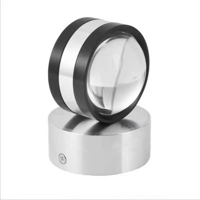 Aplică modernă transparentă cu două capete. Bar restaurant sufragerie TV lumini de fundal colorate RGB telecomandă dimmer