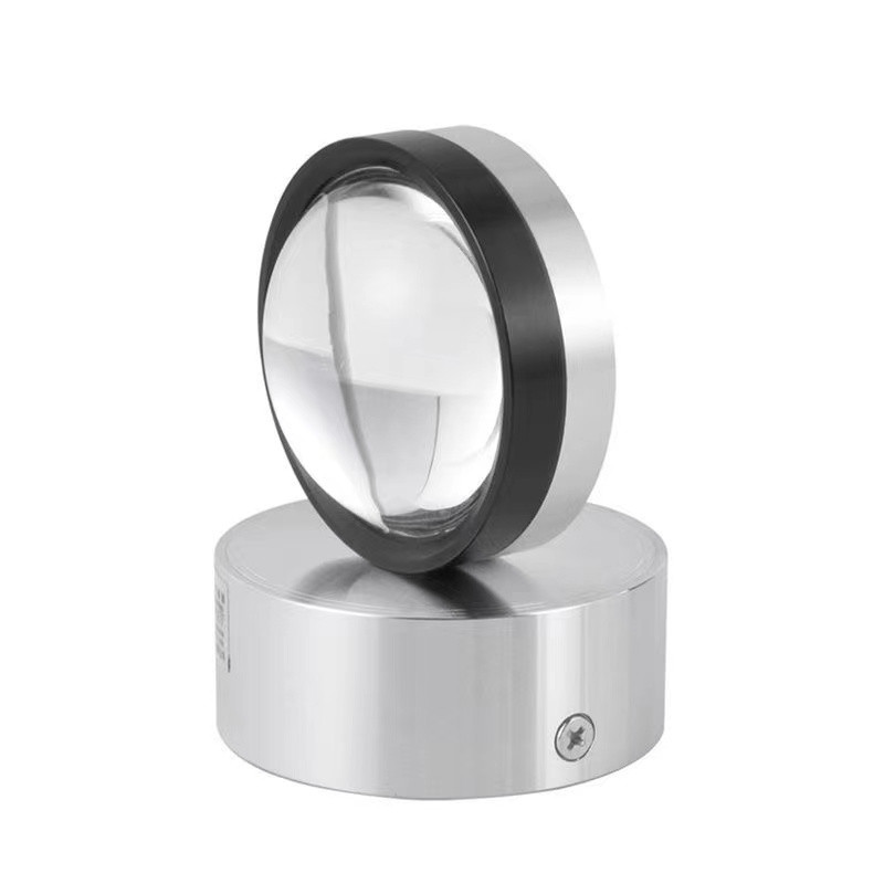 Aplică modernă transparentă cu două capete. Bar restaurant sufragerie TV lumini de fundal colorate RGB telecomandă dimmer