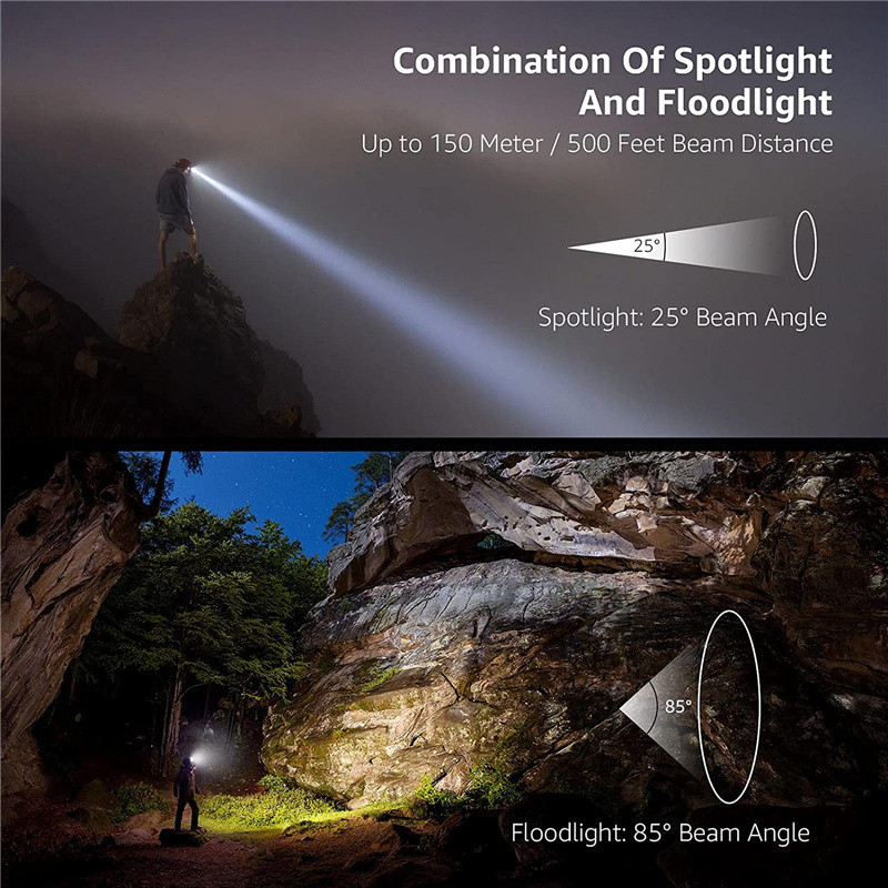 USB Mini LED uzlādējams priekšējais lukturis ķermeņa kustības sensora priekšējais lukturis, ūdensnecaurlaidīgs kempinga lukturītis, pārnēsājams galvas luktura lāpas lukturis