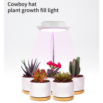 Светодиодна лампа за отглеждане на пълен спектър от фитолампи USB фитолампа за растения 5V лампа за осветление за растеж на растения за стайни растения