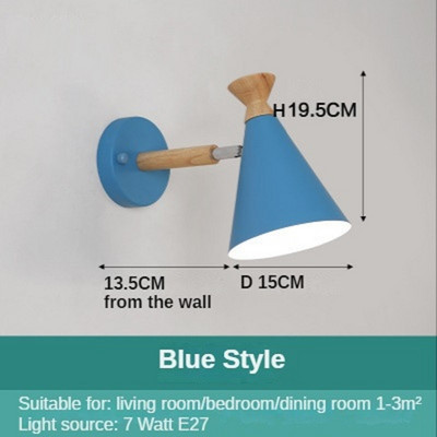 Applique moderne cu LED-uri Macaron Dormitor Noptiera Lampă de iluminat Studiu Lumină de lectură Decor E27 Corpuri de iluminat pentru interior