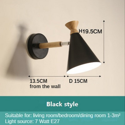 Applique moderne cu LED-uri Macaron Dormitor Noptiera Lampă de iluminat Studiu Lumină de lectură Decor E27 Corpuri de iluminat pentru interior