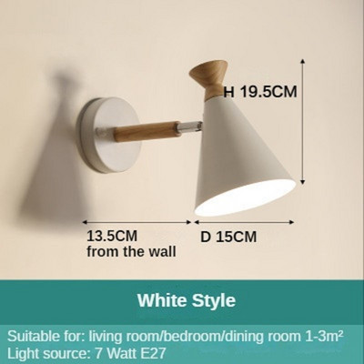 Applique moderne cu LED-uri Macaron Dormitor Noptiera Lampă de iluminat Studiu Lumină de lectură Decor E27 Corpuri de iluminat pentru interior