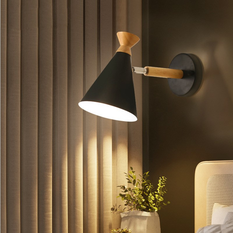 Applique moderne cu LED-uri Macaron Dormitor Noptiera Lampă de iluminat Studiu Lumină de lectură Decor E27 Corpuri de iluminat pentru interior