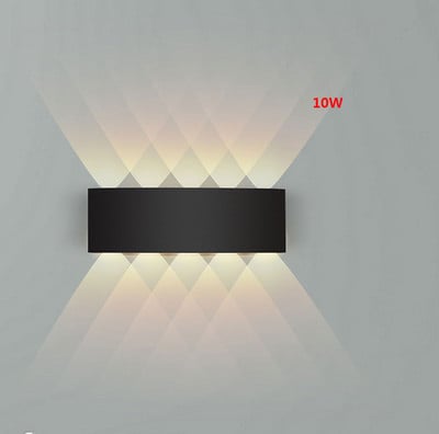 Moderné LED nástenné svietidlo, vodotesné, IP65, 2W, 4W, 6W, 8W, 10W, 12W, nástenné svietniky, vnútorné, schodiskové, nočné, vonkajšie, záhradné, pouličné osvetlenie.