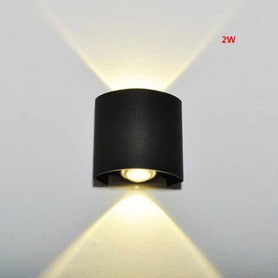 Moderné LED nástenné svietidlo, vodotesné, IP65, 2W, 4W, 6W, 8W, 10W, 12W, nástenné svietniky, vnútorné, schodiskové, nočné, vonkajšie, záhradné, pouličné osvetlenie.