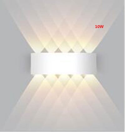 Moderné LED nástenné svietidlo, vodotesné, IP65, 2W, 4W, 6W, 8W, 10W, 12W, nástenné svietniky, vnútorné, schodiskové, nočné, vonkajšie, záhradné, pouličné osvetlenie.