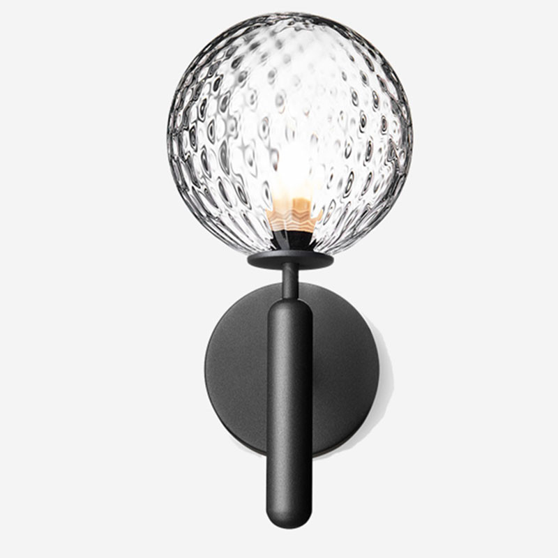 Nástenné lampy z severského skla, kreatívne osobné nástenné svietidlo, dekorácia, nástenné osvetlenie pre chodbu, schodisko, spálňu, nočný stolík, pracovňu