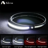 Far cu LED-uri super luminoase Camping Alergare Drumeții Pescuit Reîncărcabil COB Flood Lumini de urgență Lampă frontală portabilă