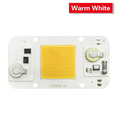 LED AC110V 220V COB CHIP 20W 30W 50W студено бяло топло бяла светлина диод, излъчващ пълен спектър LED матрична светлина за стайни растения