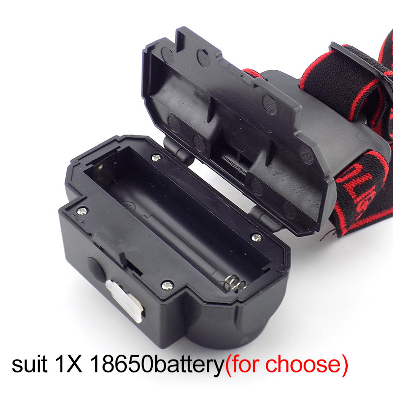 Lanternă puternică, reîncărcabilă, 3 LED COB USB, far 18650 cu cap frontal, lanternă, lanternă pentru pescuit camping