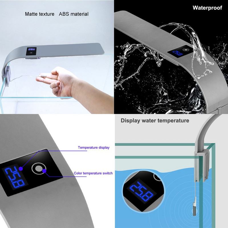 2021 új LED-es akváriumi lámpaállvány LED-es akváriumi világítóállvány akvárium-világítás LED-es vízinövény-világító akvárium vízinövény-világítás