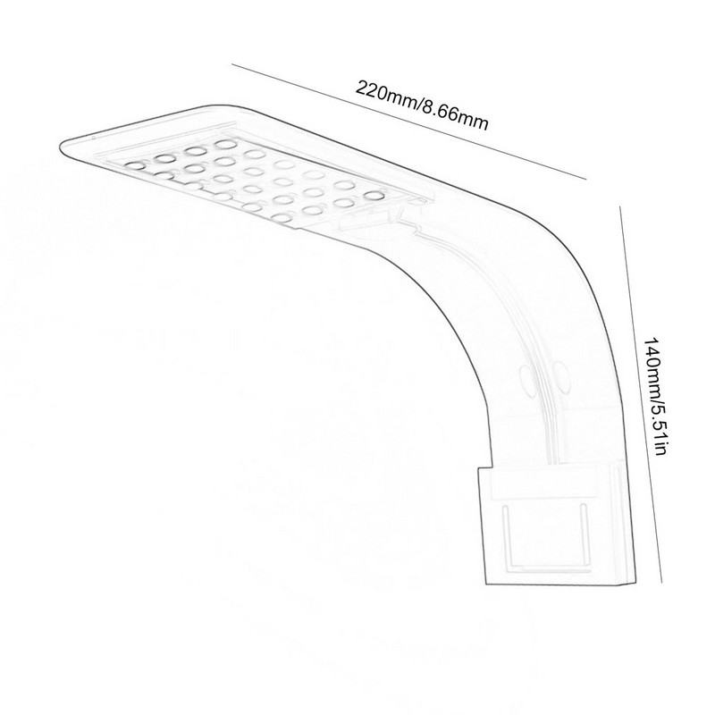 2021 új LED-es akváriumi lámpaállvány LED-es akváriumi világítóállvány akvárium-világítás LED-es vízinövény-világító akvárium vízinövény-világítás