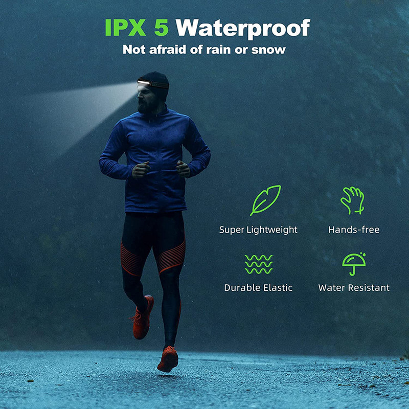 Vízálló LED fejlámpa COB fényszóró Erőteljes fejes zseblámpa USB újratölthető kemping horgászlámpás világítás széles választéka