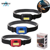 C2 3Pcs Mini Cap Light Προβολείς ψαρέματος για κάμπινγκ Φορητοί προβολείς Cob Torch Αδιάβροχα μπροστινά φώτα Led Χριστουγεννιάτικα δώρα