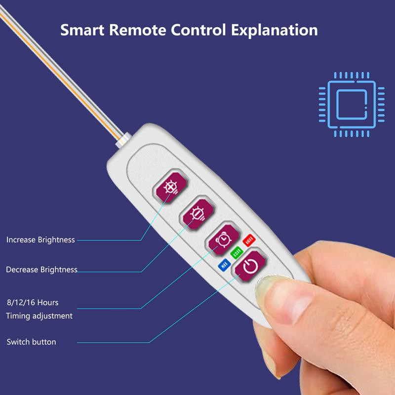 Lampă de creștere cu LED pentru plante Lampă de creștere a plantelor, pentru interior, rotundă, pentru plante, pentru suculente, cactus, mini bonsai și multe altele