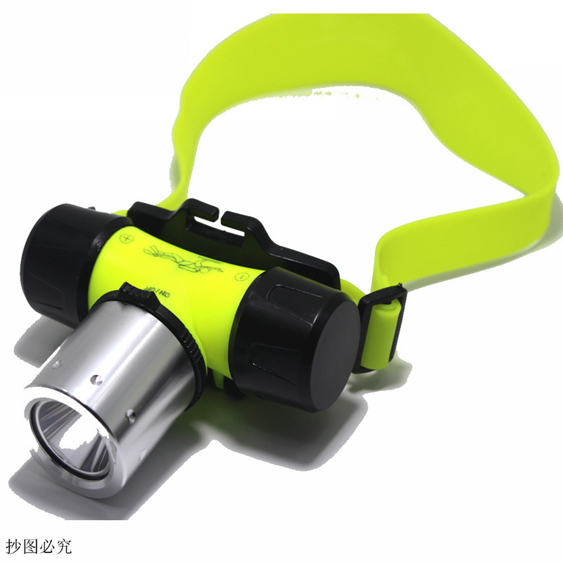 18650 faruri de scufundare cu LED impermeabile pentru cap de scufundare XML T6 faruri pentru scufundări faruri pentru cap de înot Camping faruri în aer liber