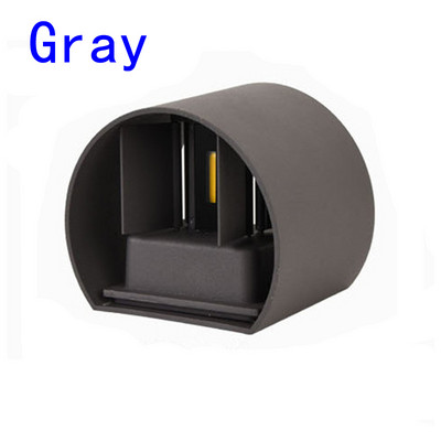 12W LED sienas lampa IP65 ūdensnecaurlaidīga iekštelpu āra alumīnija sienas gaisma, kas uzstādīta uz virsmas kubā LED dārza verandas gaisma AC 220V 110V