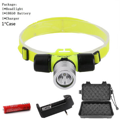 Lanternă pentru scufundări 20 de metri Lanternă subacvatică XPE LED pentru scufundări Lanternă pentru scufundări Lampă pentru scufundări IPX8 18650