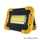 50 W nešiojamasis LED prožektorius 1000LM itin ryškus LED darbinis žibintas, įkraunamas USB, skirtas 18650 lauko stovyklavimo lempai.