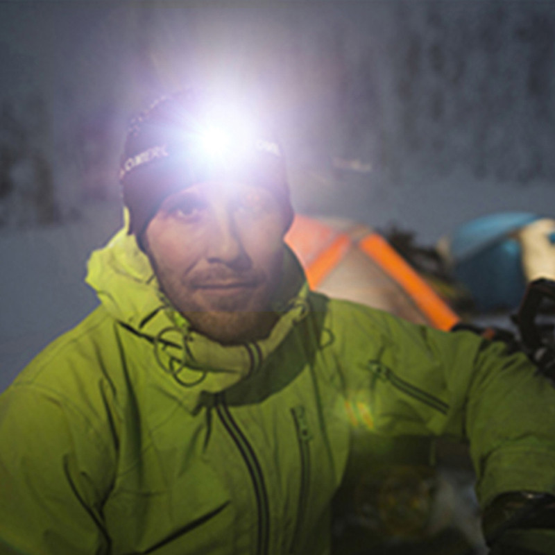 Solárny senzor LED čelovky USB nabíjateľná vstavaná batéria 18650 čelovka Zoom vodotesná čelovka XM-L T6 baterka