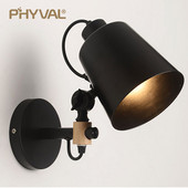 Φωτιστικό τοίχου LED Φωτιστικά τοίχου Εστιατορίου Φωτισμός Σκανδιναβικός Απλός Φωτισμός Τοίχου Υπνοδωμάτιο Δίπλα Φώτα Διακόσμηση ξενοδοχείου Σαλόνι Τραπεζαρία E27