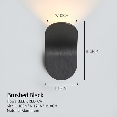 Applique de perete auriu de interior modernă, LED, la modă nordică, lămpi de noptieră, coridor, iluminare, corp de iluminat decorativ