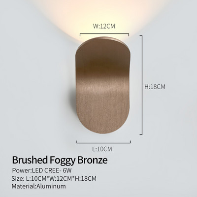 Applique de perete auriu de interior modernă, LED, la modă nordică, lămpi de noptieră, coridor, iluminare, corp de iluminat decorativ