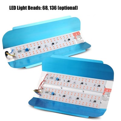 LED vysokovýkonné full spectrum vodotesné vnútorné skleníkové rastliny pestovateľské svetlo dropshipping