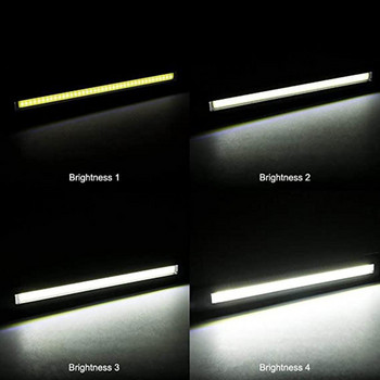 Protable Spotlight COB LED Φως εργασίας Μηχανικός Φακός Επιθεώρησης Φακός Επαναφορτιζόμενος Φωτιστικό Εξωτερικού χώρου Μαύρο Χρώμα