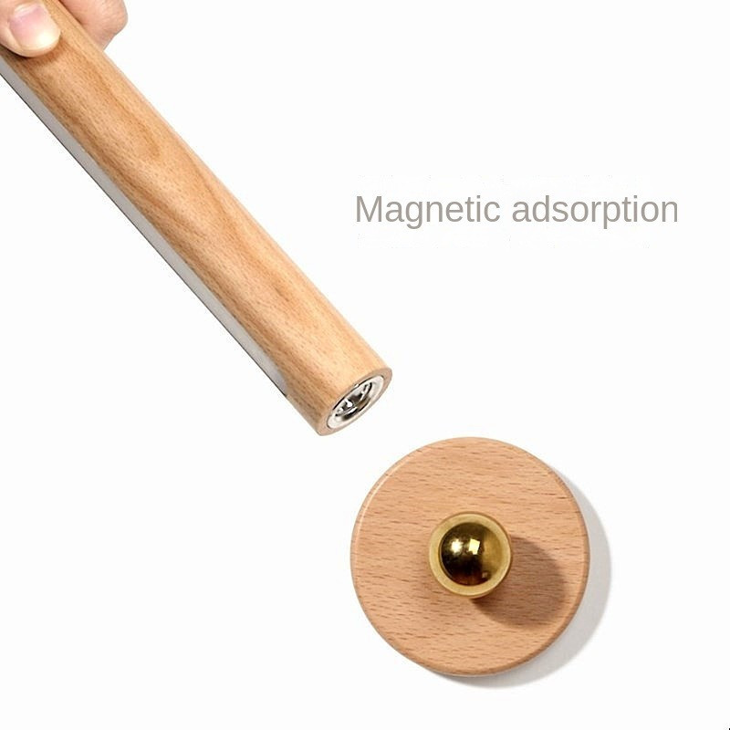 Fa beltéri fali lámpa USB töltés 360°-ban forgatható, állítható fényerősségű fali lámpák Érintőkapcsoló Folyosó Fali dekoráció Éjszakai lámpa