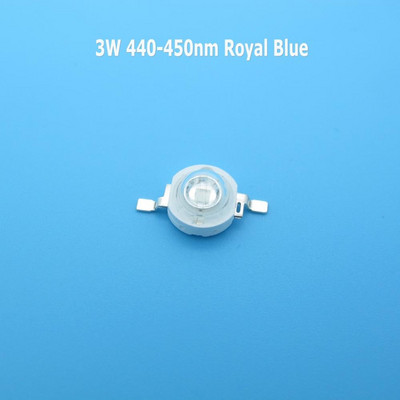 10 ks 3W vysoký výkon 395nm 410nm 440nm 520nm 660nm 730nm 850nm plné spektrum teplé biele COB LED korálky pre LED pestovateľské svetlá DIY