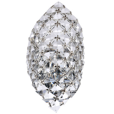 Moderna kristāla sienas lampas lampiņa LED sienas gaismas armatūra mājas guļamistabai gaiteņa iekštelpu apgaismojumam Caurspīdīgs / purpursarkans/dzintars AC110-240V