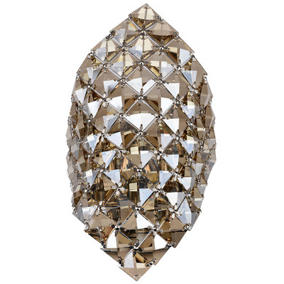 Moderna kristāla sienas lampas lampiņa LED sienas gaismas armatūra mājas guļamistabai gaiteņa iekštelpu apgaismojumam Caurspīdīgs / purpursarkans/dzintars AC110-240V