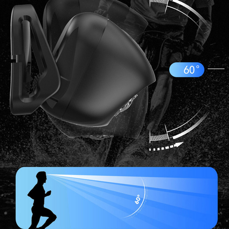 Jutiklis Naktinis važiavimas dviračiu Bėgimas Žvejyba Nešiojama lemputė LED žibintuvėlis riešo žibintas Dirželinis riešinis žibintas Žibintas žibintuvėlis su riešo juostele Šviesa