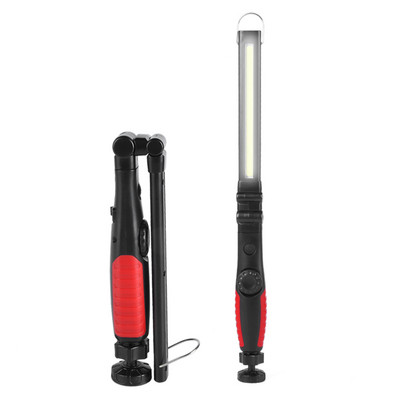 Összecsukható 30 W-os COB LED vészhelyzeti zseblámpa Smart 3000 mAh USB újratölthető munkalámpa 180°-os ellenőrző lámpa 5 üzemmódú kempinglámpás