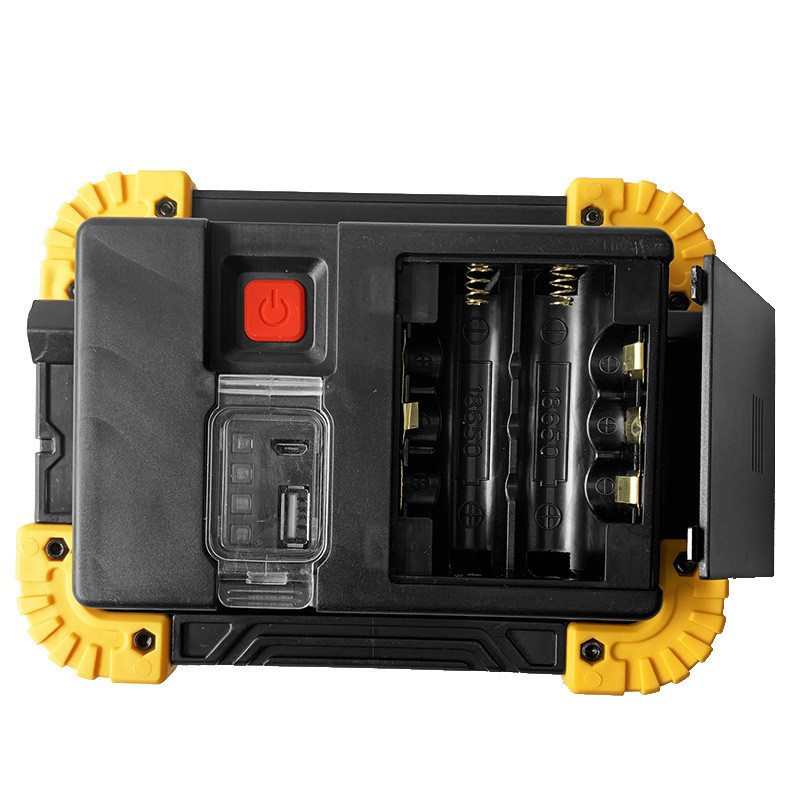 3000 lm LED hordozható spotlámpa szuper fényes LED munkalámpa, újratölthető kültéri kempinglámpához, 18650 LED zseblámpa